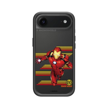iPhone Air Mod NX -邊框背蓋組合 (相機按鈕) 黑 - 迪士尼-漫威 Marvel - 鋼鐵人-準備出擊