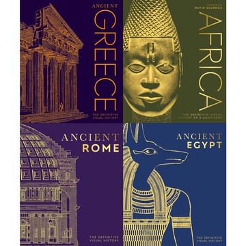 (現貨)DK出版Ancient Greece+Ancient Egypt+Ancient Rome+Africa 古希臘+古埃及+古羅馬+非洲