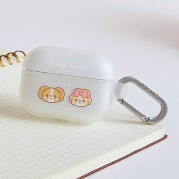 【TOYSELECT】柯基犬卡卡卡娜大頭強悍防摔AirPods保護套