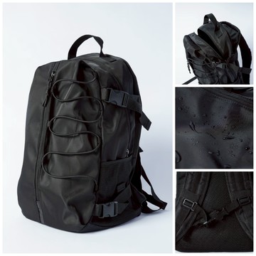 【A.S】《機能防潑水後背包》大容量電腦包｜14吋筆電後背包｜多夾層收納｜男生包包｜商務通勤｜學生書包｜休閒背包