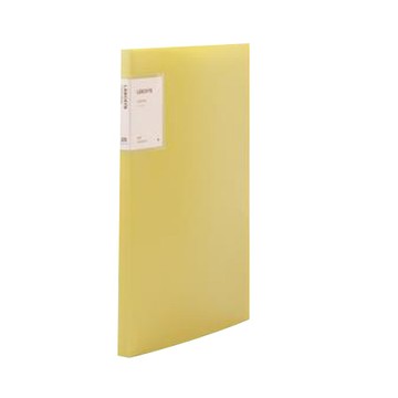 連勤LAN CHYN PP莫蘭迪色系資料簿/LC-20MO/20入/黃