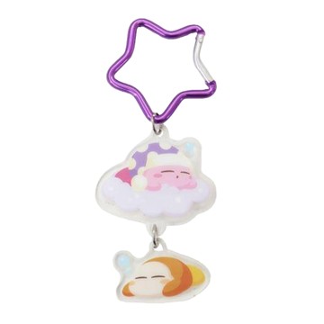 Nintendo 任天堂 睡卡比瓦豆安全扣  紫色  1個  12 x 10 x 7cm