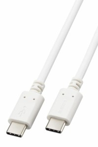 エレコム USB Type-C ケーブル USB-C  USB-C 60W USB PD対応 2m 2.0  【i