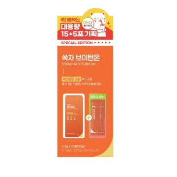 SSOK CHA Ssok Cha V-Turn On 15+5 Sticks Special Set