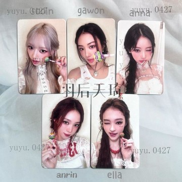 小卡上新 MEOVV — 官方專輯 hello82 2.0 限定簽售會特典小卡 自拍卡 兔子毛毯 / 棒棒糖造型