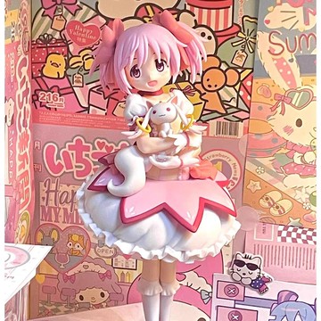 台灣發貨🔸手辦✅丘比公仔 鹿目圓模型 魔法少女小圓 動漫美少女景品 桌面擺件 生日禮物 動漫周邊收藏