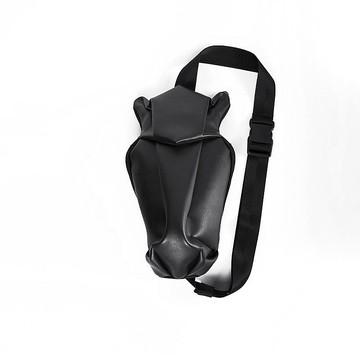 ORIBAGU 摺紙包_黑馬肩腰包