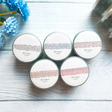 暗邊寵物和紙膠帶