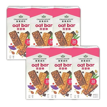 【宴麥森林】 綜合纖脆燕麥棒 (32公克 X 24條)  6盒