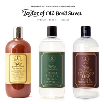 英國 Taylor of Old Bond Street 經典沐浴露（男性控油保濕沐浴乳 男士男生香氛沐浴膠 香水沐浴精