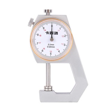 游標卡尺 游標卡尺高精度0.001帶數顯表盤測珍珠壁厚鋼管厚度家用小千分尺『XY18585』