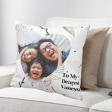 照片客製抱枕-小清新花款式