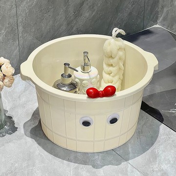 折疊泡腳桶 泡腳桶 足浴桶 養生桶 洗腳桶 泡腳 足浴 泡腳桶家用過小腿高深桶按摩養生桶加厚加高塑料保溫足浴桶洗腳桶