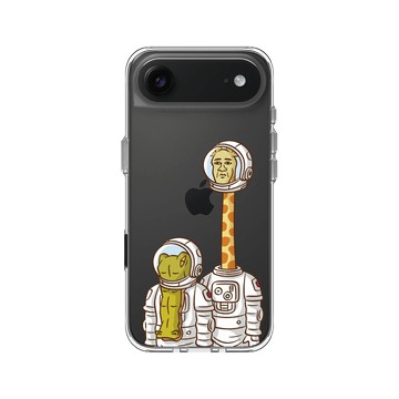 iPhone Air Clear Case（相機按鈕） 透明 - Keigo - Astronaut