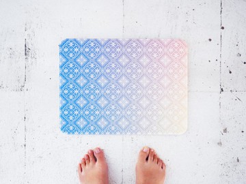 珪藻土地墊/浴室墊/花窗/海棠玻璃/花窗玻璃/矽藻土/喬遷禮/搬家