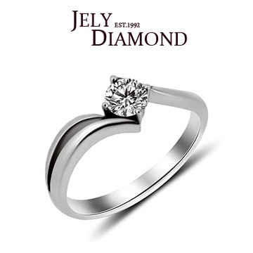 【JELY】熱烈0.30克拉-八心八箭完美車工鑽戒