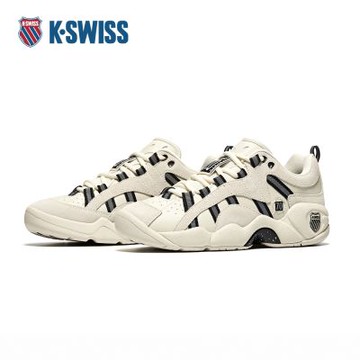 K-SWISS 經典運動鞋 ASCENDOR OG 休閒 女鞋 米白黑色 99471-202-M