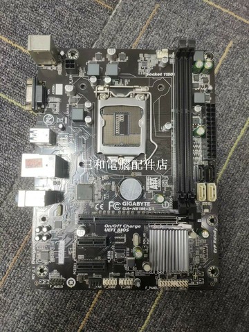 技嘉 H81M-S1 主板 成色一般 實物 單主板 少擋板 裸板 一片 高品質 確保無問題【三和電腦配件店】