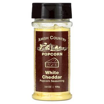 Amish Country Popcorn, 爆米花調味料，白切達乳酪，3.8 盎司（108 克）