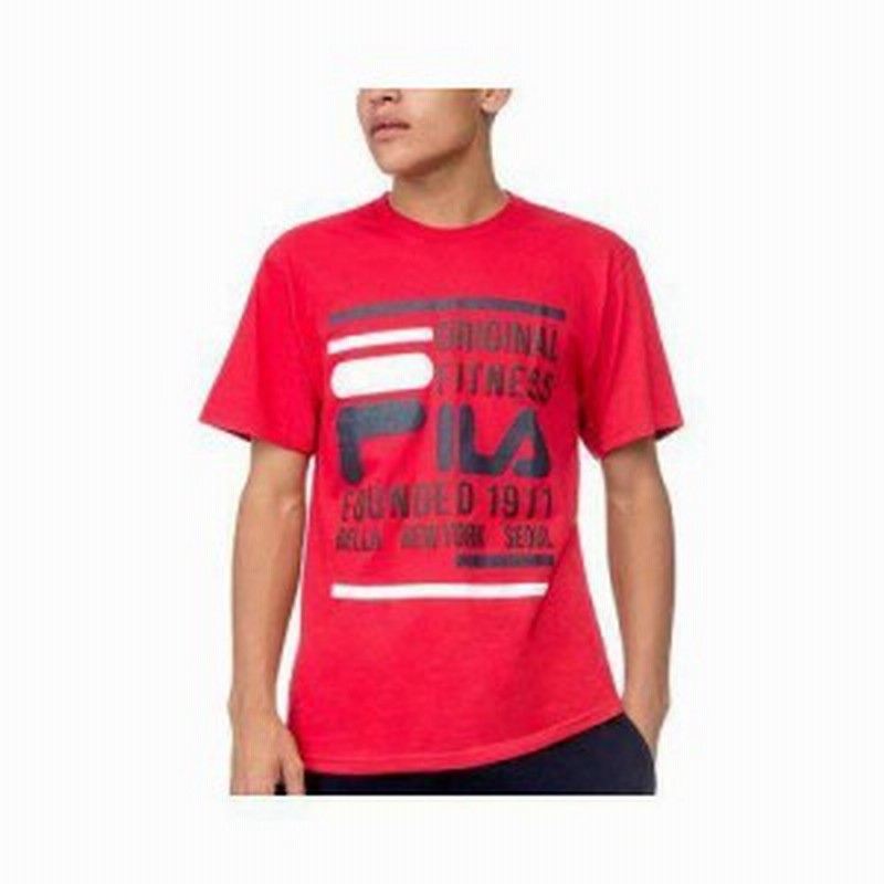 Fila フィラ ファッション トップス Fila Mens Original Fitness Tee 通販 Lineポイント最大6 0 Get Lineショッピング