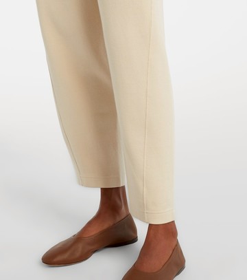 Loro Piana Viera cotton and silk-blend tapered pants