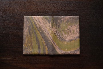 皮革書套 A6 筆記本