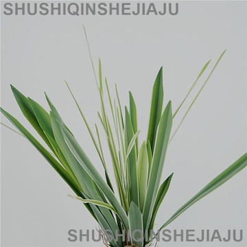 滿280元出貨 仿真花 假花 可開發票 高品質手感葉蕙蘭葉仿真植物家居裝飾餐廳布置軟裝插花綠植墻配材