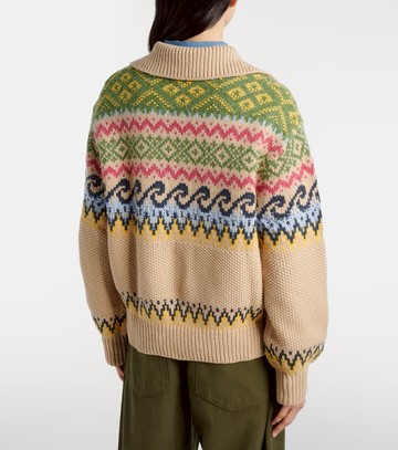 Polo Ralph Lauren Cotton, wool, and alpaca-blend sweater
