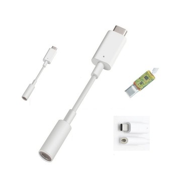 【支援Hi-Res】適用 三星 Z Flip 2 3 4 5 6 7 Type C 3.5mm 耳機轉接線