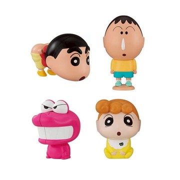 【日本 萬代 BANDAI】 蠟筆小新 CAPCHARA 大頭公仔P3 扭蛋 阿呆公仔 小葵 小新公仔 轉蛋 扭蛋公仔