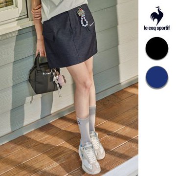 法國公雞 經典丹寧復古平織短裙 女款 二色 LWX82251