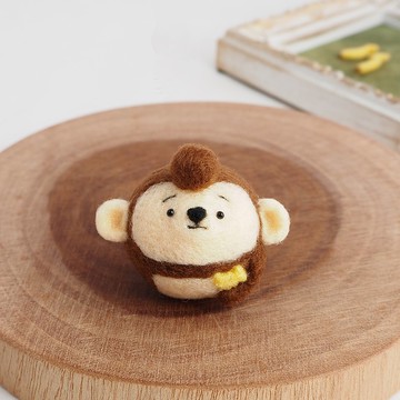 Mayuo Saru -Banana Accompanied- 羊毛氈