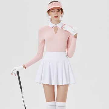 BG高爾夫女裝服裝女上衣長袖短裙套裝修身運動golf時尚高端秋冬韓