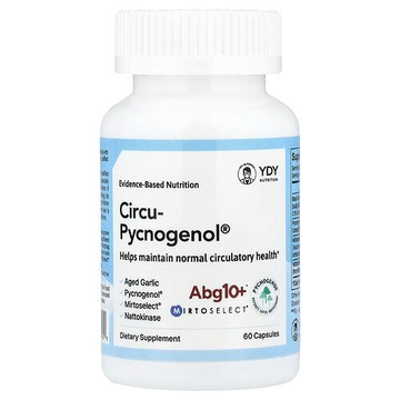 YDY, Circu-Pycnogenol®, 60 Capsules