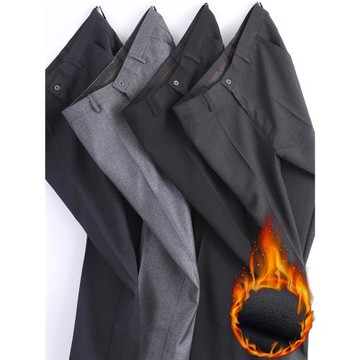 爸爸褲子夏季薄款中老年人男褲爺爺裝休閑褲中年男士西褲寬松長褲