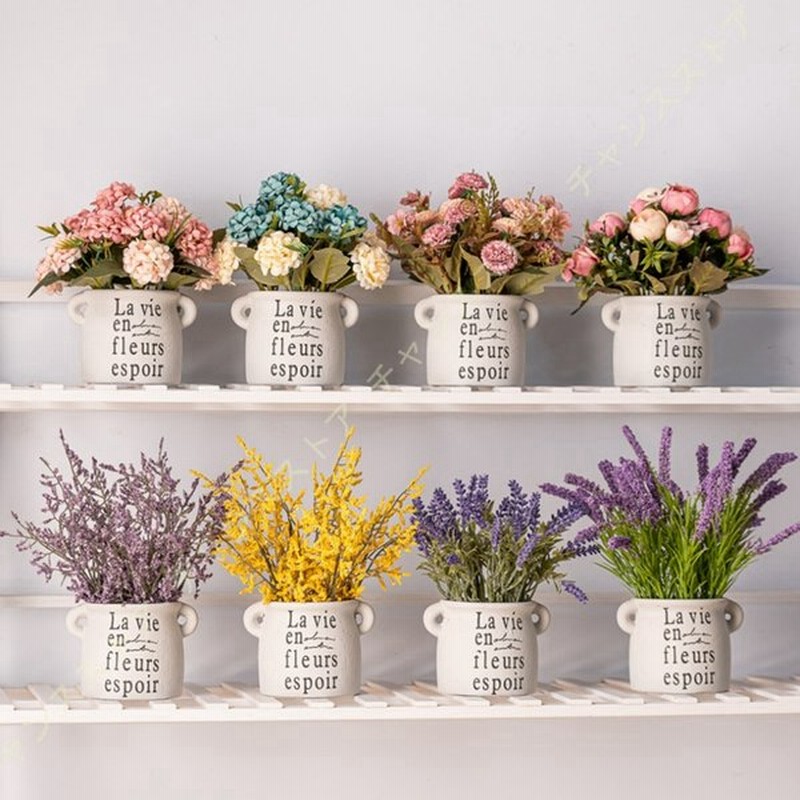 造花 枯れない花 可愛い 人工観葉植物 花瓶付 造花セット 造花 置物 インテリア おしゃれ プレゼント リビング 玄関 ダイニング 誕生日 ギフト 花束 美術館 通販 Lineポイント最大get Lineショッピング