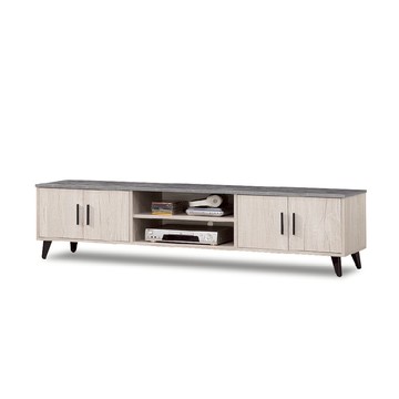 ASSARI-蒂芬尼仿岩紋6尺電視櫃(寬182x深40x高46cm)