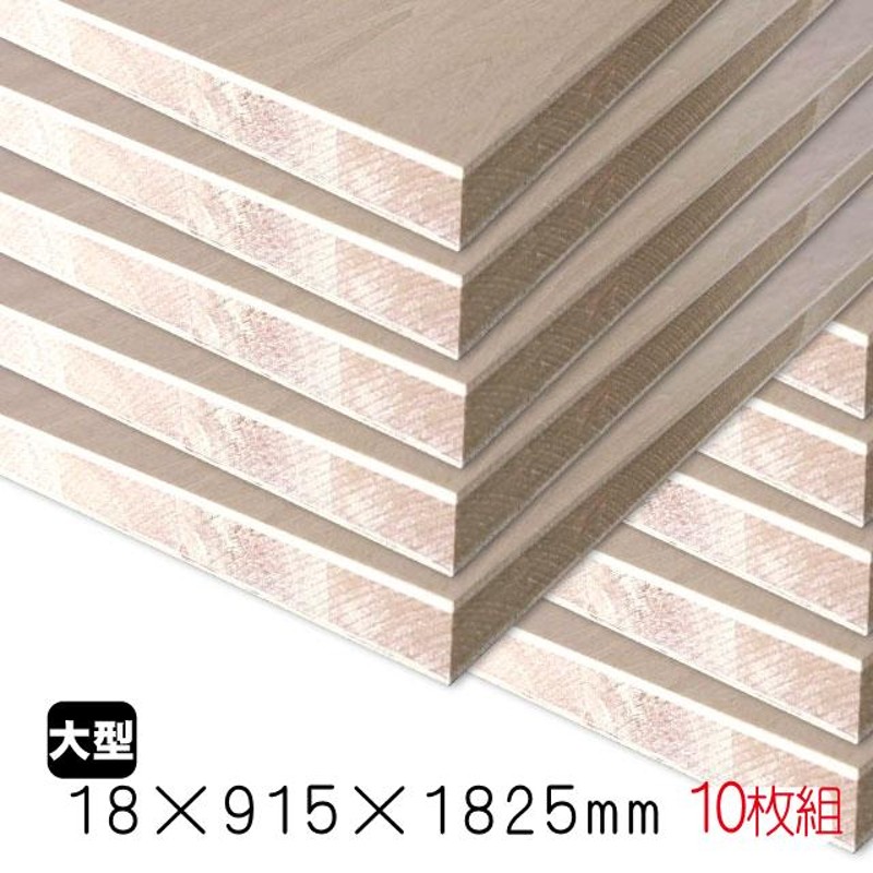 シナランバーコア 18mm×915mm×1825mm（A品）10枚組/約120.3kg | LINE