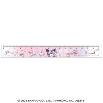 小禮堂 Sanrio 三麗鷗 酷洛米 17cm直尺 (夢幻時光)