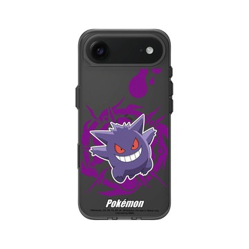 iPhone Air Clear (相機按鈕) 酷墨灰 - 寶可夢 Pokemon - 戰鬥系列-耿鬼