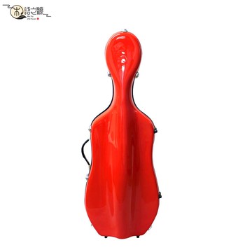 免運 現貨速發大提琴玻璃鋼琴盒  紅 綠 藍 黑 多色可選直銷 出口