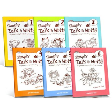 【兒童英語寫作】Simply Talk ＆ Write(with Caves WebSource) Jane M. Chai 敦煌書局華通書坊/姆斯