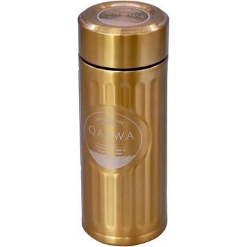 【日本代購】CB JAPAN QAHWA 直飲真空雙層抗菌咖啡杯 420ml｜金色｜保溫保冷｜易清潔