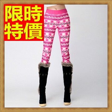 現貨+預購 真 羽絨90%白鴨絨 羽絨褲休閒長褲-時尚印花修身保暖女褲子3色64q46【獨家進口】【米蘭精品】