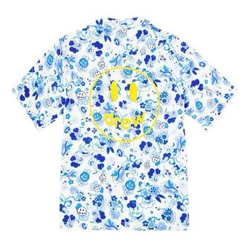 Drew House Rayon Camp Shirt 'Blue'
