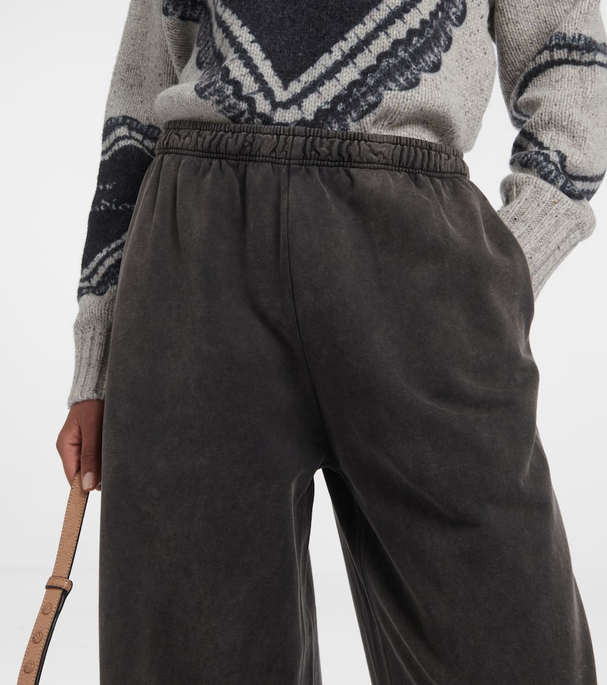 Acne Studios Felin cotton wide-leg pants