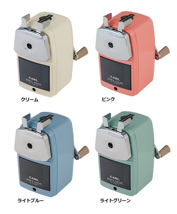 日本文具大賞＊日本製＊Carl Angel-5 Royal 二階段可調式鐵殼鋼琴烤漆削鉛筆機(A5RY)【領券滿額再折千12/31止】