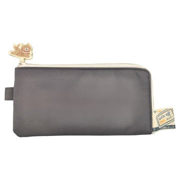 LIHIT LAB. 筆袋 A2221-24 貓咪風景 鉛筆盒  黑色  1個