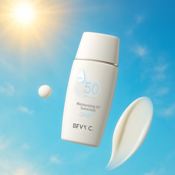 【BEVY C.】高保濕無油防曬乳SPF50+ PA++++ 50mL
