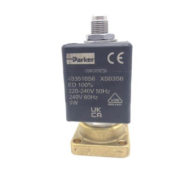 咖啡機沖泡頭電磁閥原裝Parker咖啡機電磁閥 沖煮頭電磁閥 配件